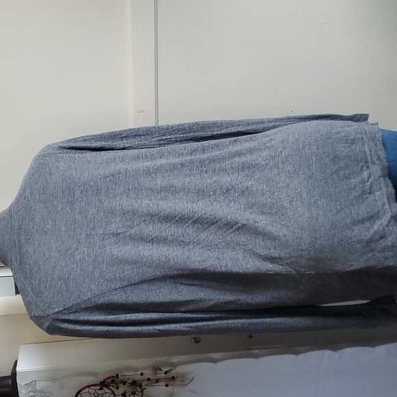 Vince Merino Wool Blend Waterfall Cardigan Gray Size S - Picture 7 of 12